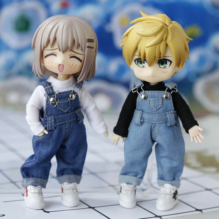 オビツ11 ドール 人形 服 衣装 トレーナー トップス アウトフィット オビツ 11cm ob11 ねんどろいど オビツろいど 人形服  人形用服 ホワイト/グレー/ブラック MY HEROINE