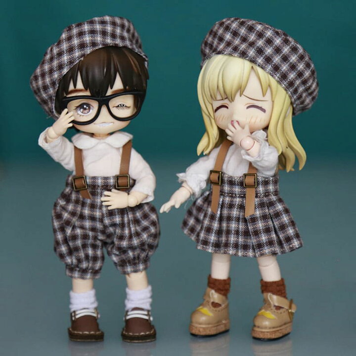 楽天市場】オビツ11 ドール 人形 服 衣装 探偵風 アウトフィット 3点  