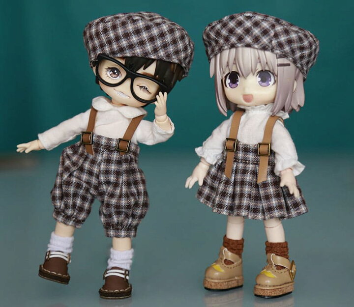 楽天市場】オビツ11 ドール 人形 服 衣装 探偵風 アウトフィット 3点  