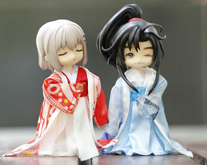 楽天市場 オビツ11 ドール 人形 服 衣装 古代 漢服 トップス ボトムス ソックス 3点セット アウトフィット オビツ 11cm Ob11 ねんどろいど オビツろいど 人形服 人形用服 ブルー ピンク レッド My Heroine