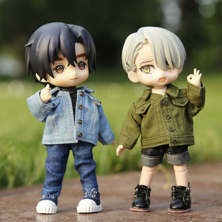 楽天市場】オビツ11 ドール 人形 服 衣装 ジャケット デニム アウター 