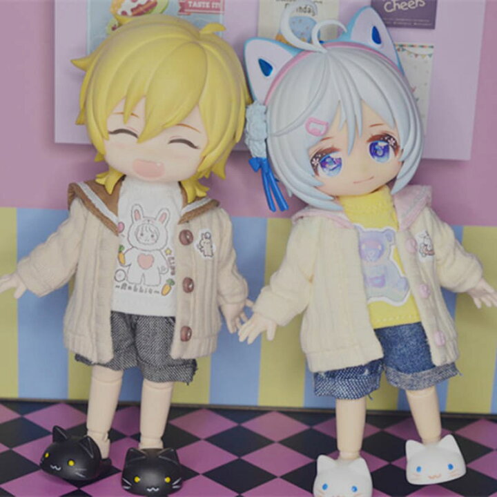 楽天市場 オビツ11 ドール 人形 服 衣装 お出かけ 3点セット Tシャツ ショート パンツ カーディガン アウトフィット オビツ 11cm Ob11 ねんどろいど オビツろいど 人形服 人形用服 My Heroine