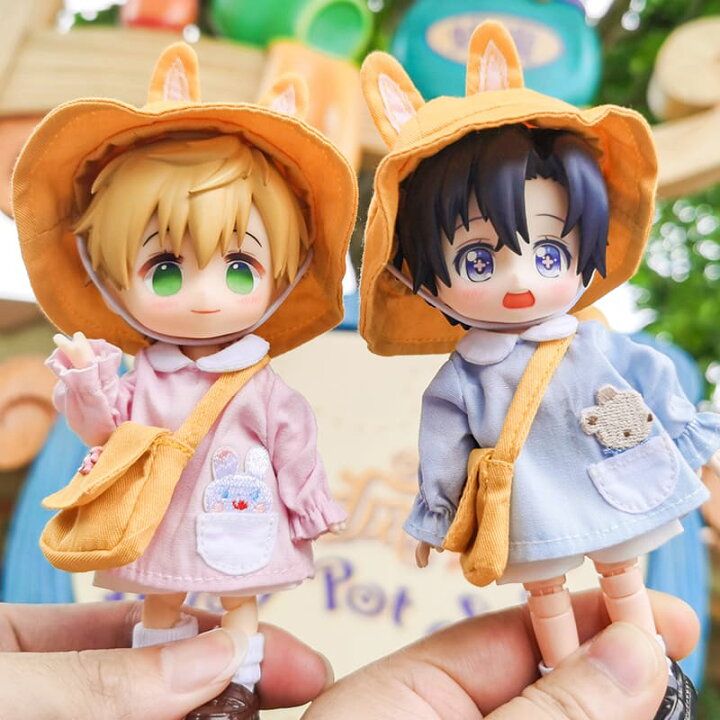 楽天市場 オビツ11 ドール 人形 服 衣装 幼稚園 4点セット Yシャツ ベスト ネクタイ 帽子 スボン アウトフィット オビツ 11cm Ob11 ねんどろいど オビツろいど 人形服 人形用服 ピンクセット ブルーセット My Heroine