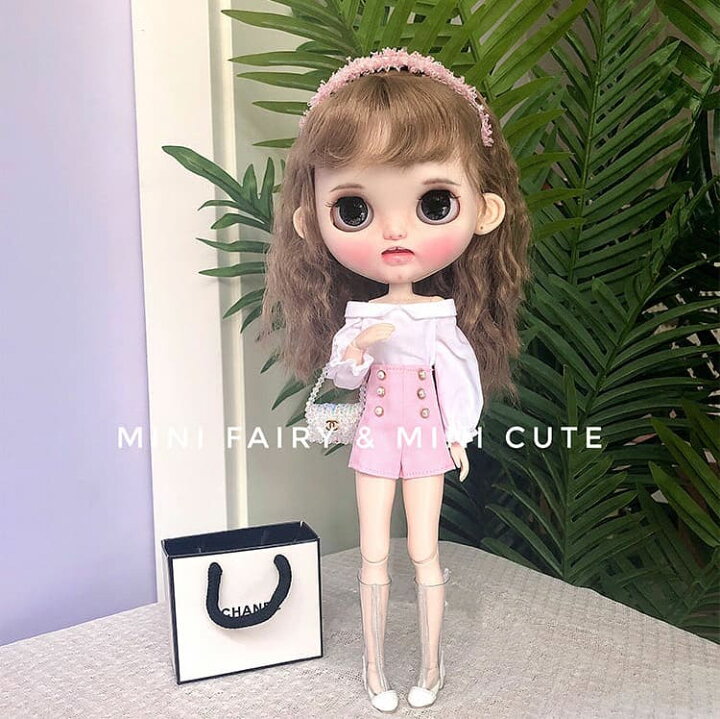 楽天市場 ブライス 服 トップス ボトムス 2点セット Mini Fairy Mini Cute My Heroine
