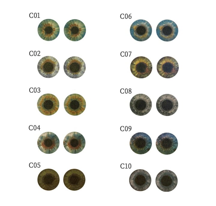 楽天市場】【ゴールドグリッターアイ】ブライス アイチップ ガラス  