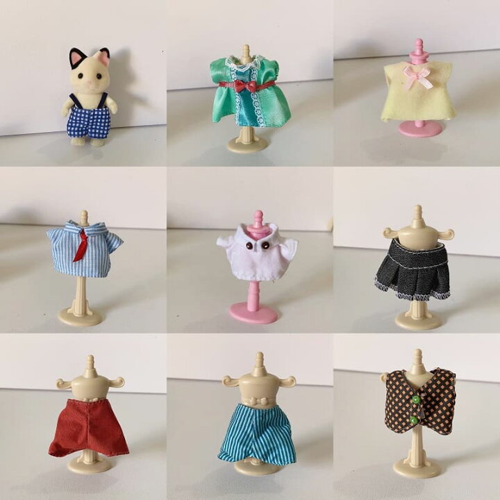 楽天市場】シルバニア シルバニアファミリー 福袋 8点セット 洋服 