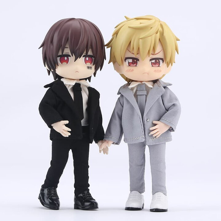 楽天市場 オビツ11 ドール 人形 服 衣装 スーツ 3点セット ジャケット ベスト Yシャツ スボン ネクタイ アウトフィット オビツ 11cm Ob11 ねんどろいど オビツろいど 人形服 人形用服 My Heroine