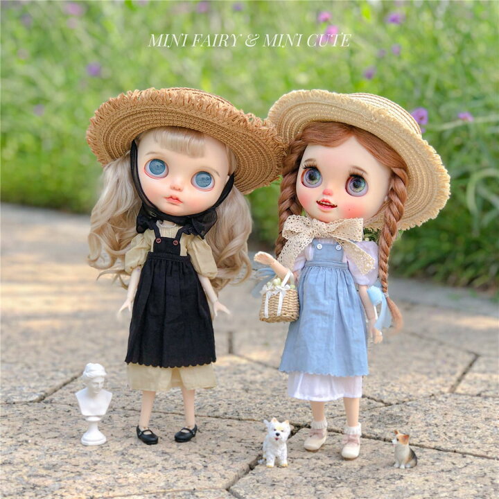 楽天市場 ブライス 服 ワンピース エプロン 2点セット Mini Fairy Mini Cute My Heroine