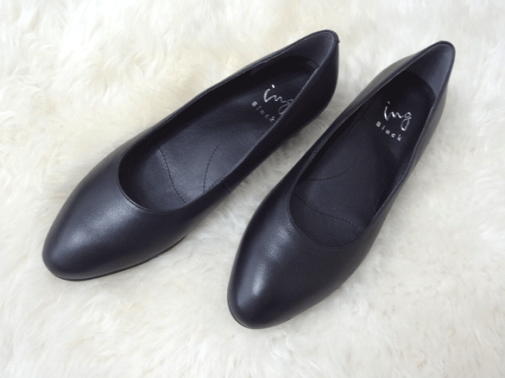 イング ing バブーシュパンプス （ブラック） イング ing バブーシュパンプス （ブラック） -Mode et Jacomo