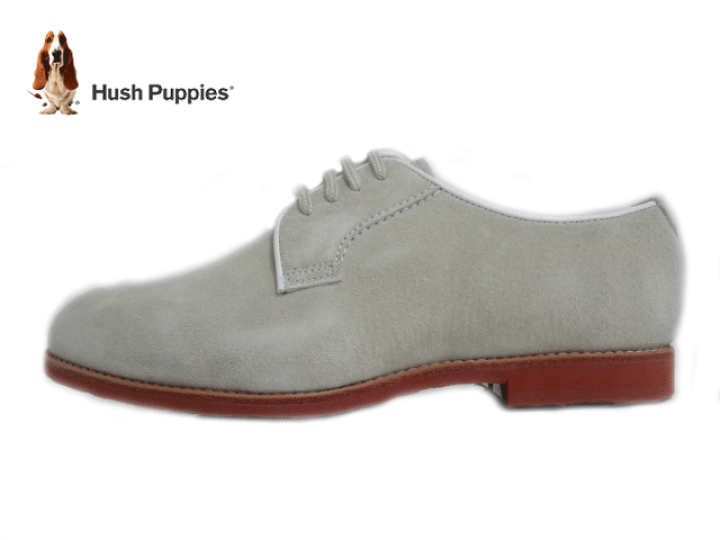 Hush Puppies モカシンシューズ　天然革　ホワイト ハッシュパピー メンズ カジュアルシューズ スリッポン Hush Puppies m