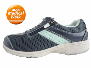 ASAHI MedicalWalk(ATq fBJEH[NMS-L) KV77454 lCr[^bN/NAVY METALLIC yfB[Xz RtH[g/JWA/EH[LO yTCht@Xi[/[XAbvz L4E ySHM@