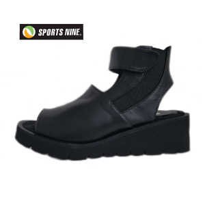 SPORTS NINE (�X�|�[�c�i�C��)4714 BLACK �u���b�N�y���f�B�[�X�z�y�u�[�c�T���_���z�J�W���A���T���_�� ���o���� ���� �{�v �N�b�V������ 4E ���� �}�W�b�N�e�[�v�x���g �Б��S�A�d�l