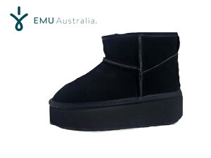 EMU Australia(G~I[XgA)EMEX13159W BLACK/ubNyH~Vzy2025AWzyHzPLATFROM MICRO WOOL fB[Xꃀ[g V[g[g gu[c {A h
