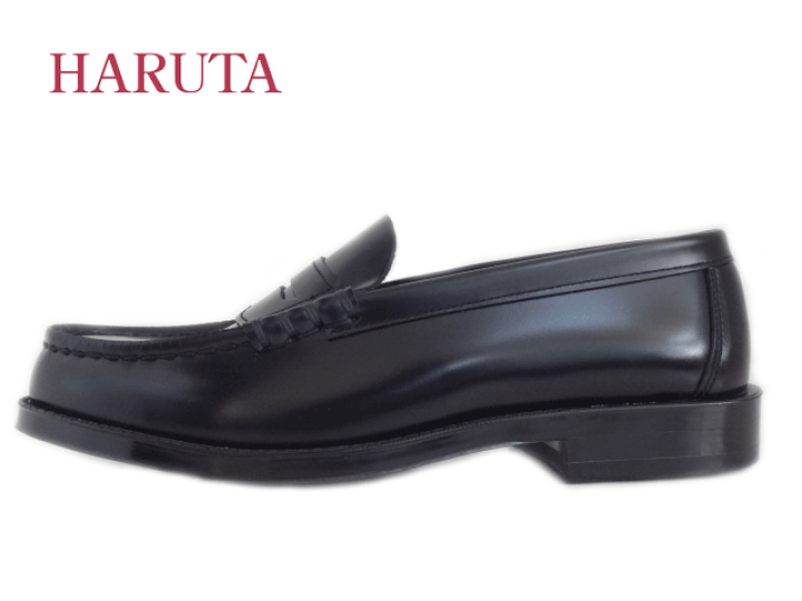 HARUTA ローファー 9064 27cm ブラック 楽天市場】HARUTA(ハルタ)9064 BLACK クロ 黒【ローファー】【ハルタ
