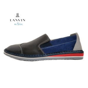 LANVIN en Bleu(�����o���I���u���[)86520 DARK GRAY �_�[�N�O���[�y�a�m�C�z�o�C�J���[ �X���b�|�� �J�W���A���V���[�Y �T���N���X�s�[�m���@ �R�ی��� �R�E�C���X����