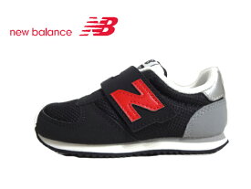 new balance(ニューバランス)IZ420MJD BLACK/RED ブラック/レッド【2023AW】【秋冬新作】ベビーニューバランス 子供靴 ベロクロタイプ クラシック 非対称Nロゴ