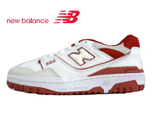 new balance(ニューバランス)BB550STF WHITE/RED ホワイト/レッド【2023AW】【秋冬新作】【550】レディースニューバランス メンズニューバランス バスケットボールシューズ カジュアルスニーカー お洒