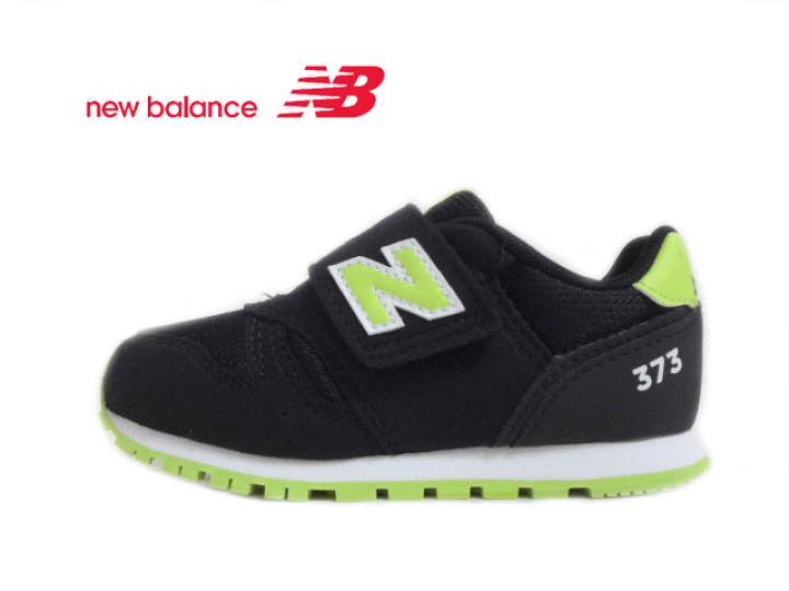 楽天市場】new balance(ニューバランス)IZ373AH2 BLACK/GREEN ブラック