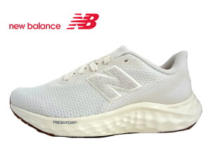 new balance(ニューバランス)WARISAW4 BEIGE/ベージュ【2024AW】【秋冬新作】レディース Fresh Foam Arishi v4 ニット生地 ビッグロゴ 通学 スクール 学生 通勤 スポーツ ウォーキング ランニング 運動靴 正