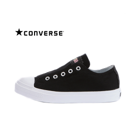 CONVERSE CHILD ALL STAR LIGHT GLITTREPOINT SLIP OX(コンバース チャイルドオールスター ライトグリッター ポイントスリップ OX)BLACK ブラック【キッズ】【スニーカー】2021新作 軽量 ガールズモデル スリップ仕様 ラメシューレース 防滑性 正規販売代理店