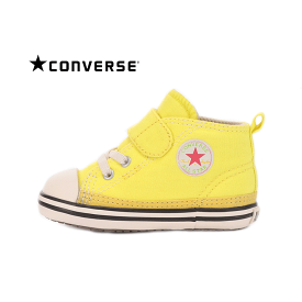 CONVERSE BABY ALL STAR N NEONCOLRS OF V-1(コンバース ベビー N ネオンカラーズ OF V-1）7SC998 NEON YELLOW ネオンイエロー【ベビー】【スニーカー】【お買い得】2022春夏新作 カラーアレンジモデル ポリキャンバス カラフル 着脱しやすい プレゼント 正規代理店