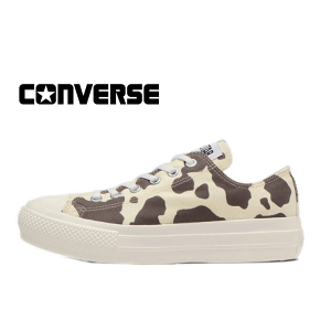 CONVERSE ALL STAR LIGHT PLTS COWSPOT OX(Ro[X I[X^[ Cg PLTS JEX|bg OX) OFF WHITEyzylzfB[XRo[X JE Xj[J[ y r fB[X