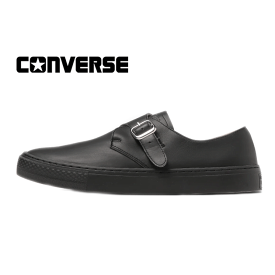 CONVERSE ALL STAR COUPE EPAIS MONKSTRAP OX(コンバース オールスター クップ エペ　モンクストラップ OX)BLACK ブラック【2023AW】【秋冬新作】【ユニセックス】パターンアレンジモデルモデル モンクストラップパターン ボリューム感 レザーシューズ