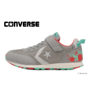 CONVERSE KID'S RS / Splatoon3(Ro[ XLbY RS / XvgD[3j3KD221 GRAY OC XvgD[3 R{[Vf jOf K㗝X