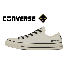 CONVERSE ALL STAR（R)GORE-TEX EL OX(コンバース オールスター ゴアテックス EL OX)BON.WHITE ボーンホワイト【2025SS】レディース メンズ ゴアテック仕様 リサイクルマテリアル GORE-TEX 撥水加工 雨の日 正規販売代理店