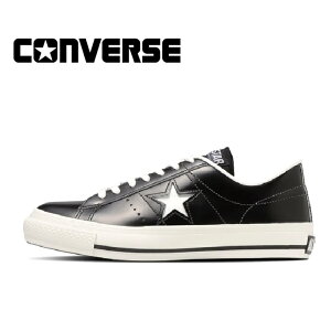 CONVERSE ONE STAR J �yMADE IN JAPAN�z�y���{���z�R���o�[�X �����X�^�[ J BLACK/WHITE �u���b�N/�z���C�g�y�����Y�z�y���f�B�[�X�z������� ���������� ���i���� ��� ���U�[