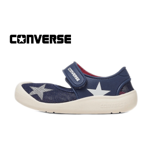 CONVERSE CHILDREN KID'S CV ST SANDAL(�R���o�[�X �L�b�Y CV ST �T���_��)3SF008 BLU/WHT �u���[/�z���C�g 37303890�y�L�b�Y�z�L�b�Y �R���o�[�X �ʋC���Ƒ����� �������� �N�b�V������ �y�� �C���\�[���͎��