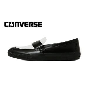 CONVERSE ALL STAR COINLOAFER (�R���o�[�X �I�[���X�^�[ �R�C�����[�t�@�[ )BLACK/WHITE �u���b�N/�z���C�g 31315090�y�ē��ׁz���f�B�[�X �����Y ���j�Z�b�N�X �R�C�����[�t�@�[ �f�B�e�[���A�����W���f