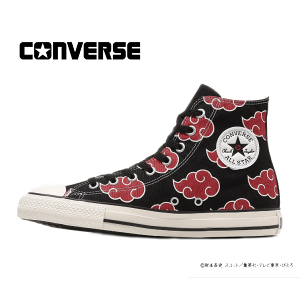 CONVERSE ALL STAR HI / NARUTO SHIPPUDEN�i�R���o�[�X �I�[���X�^�[ HI/�i���g �V�b�v�E�f��)1SE943 ITACHI �C�^�` 31317151 �R���{���[�V�������f�� NARUTO-�i���g- �����` ���R�̎h�J �I���W�i���J�[�g�� �A��