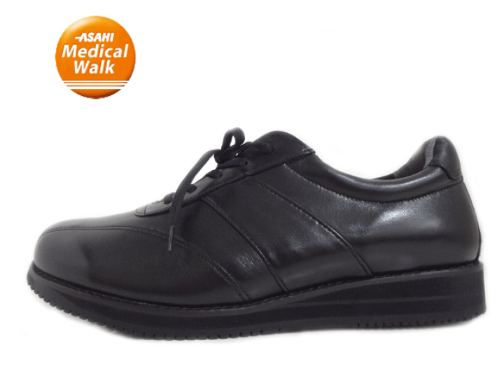 種類2:ブラック/24.5cm ASAHI Medical Walk(アサヒ メディカルウォーク