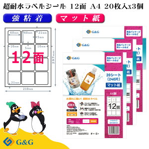 G&G xV[ ϐ }bg A4 60 12 (`) 60mm 60mm CNWFbg S h \ pbP[Wx [