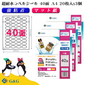 G&G xV[ ϐ }bg A4 60 40 (ȉ~) 41mm 22mm CNWFbg S h \ pbP[Wx [