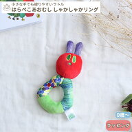 はらぺこあおむし しゃかしゃかリング | おもちゃ オモチャトイ ラトル ガラガラ 布製 柔らかい ベビーカ…