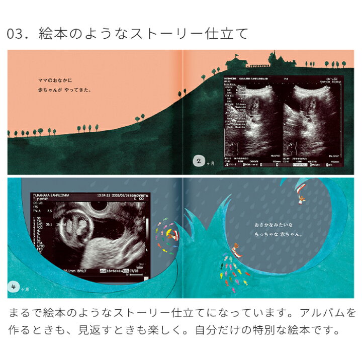 人気のクリスマスアイテムがいっぱい アルバムえほん エコー写真アルバム 10ツキ10カものがたり ひよこ Tt05 Materialworldblog Com