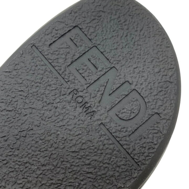 楽天市場】フェンディ FENDI サンダル フラットサンダル レザー 