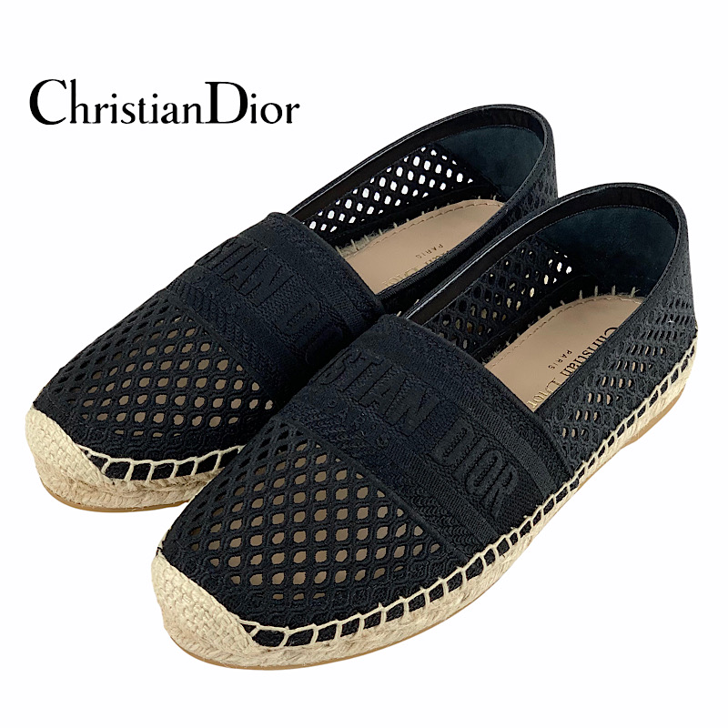 楽天市場】未使用 クリスチャンディオール Christian Dior フラット