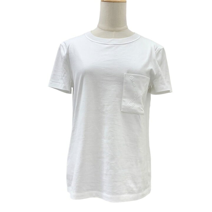 楽天市場】エルメス HERMES 半袖Tシャツ コットン ホワイト 白 ｜半袖  