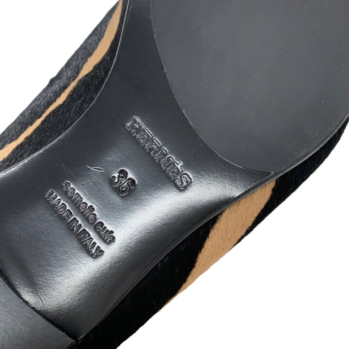 楽天市場】エルメス HERMES パリ ローファー フラットシューズ  