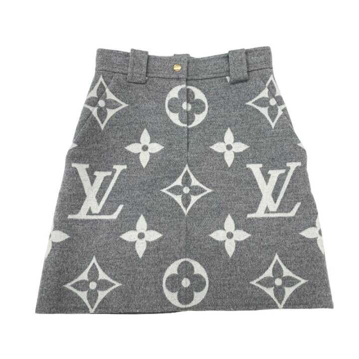 ルイヴィトン LOUIS VUITTON ボトムス ウール グレー ショートパンツ  