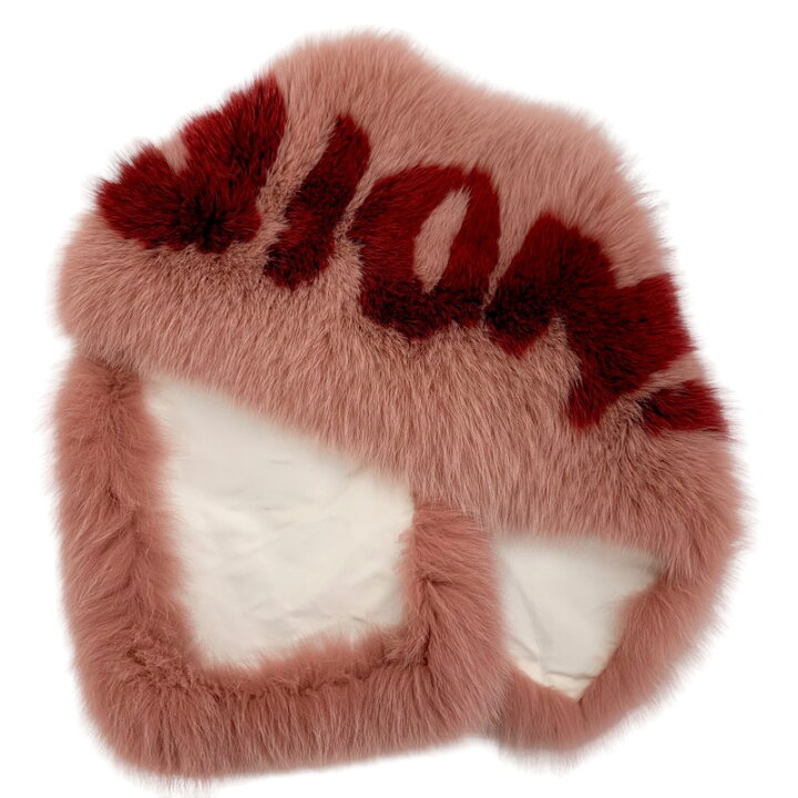 楽天市場】フェンディ FENDI ファー レザー ピンク レッド ロゴ ベルト  