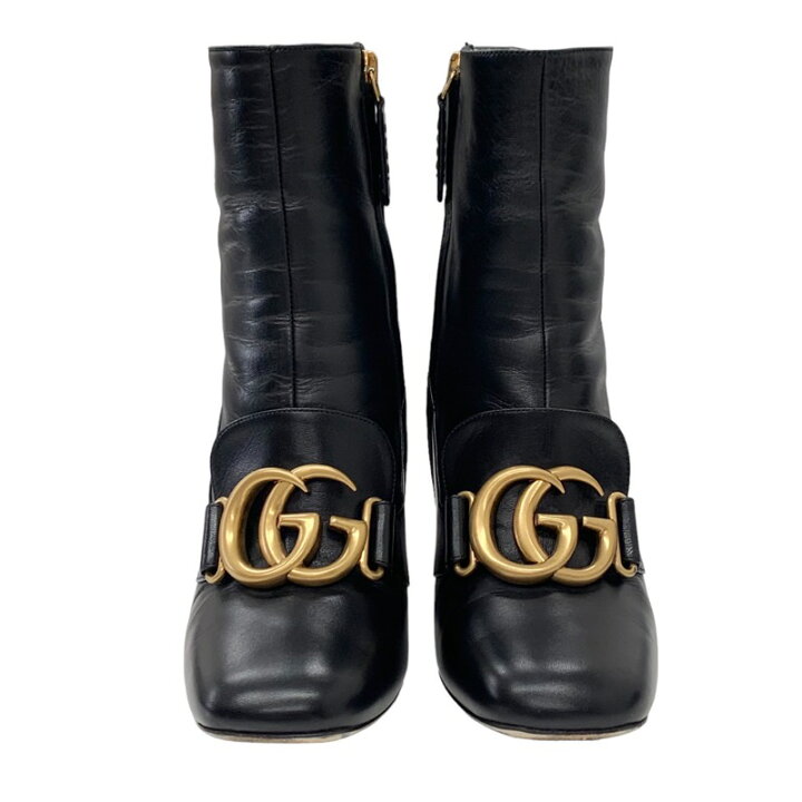 楽天市場】グッチ GUCCI ダブルG ブーツ ショートブーツ 靴 シューズ 