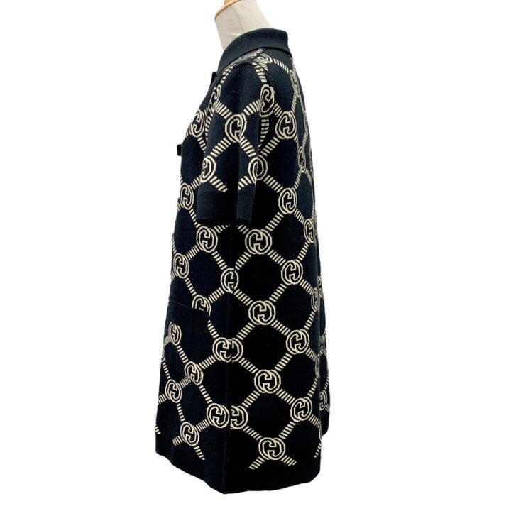 楽天市場】未使用 グッチ GUCCI ワンピース ポロドレス ニット 半袖 ｜半袖 