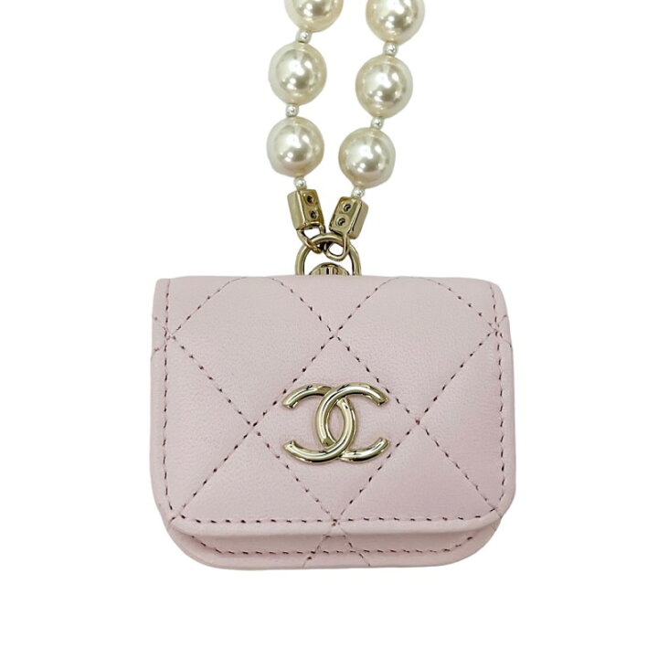楽天市場】シャネル CHANEL airpodsケース イヤホンケース ピンク 