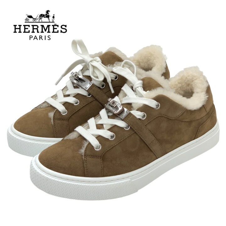 楽天市場】エルメス HERMES デイ スニーカー 靴 シューズ スエード 