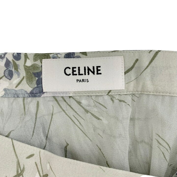 楽天市場】セリーヌ CELINE ボトムス プリーツスカート ロングスカート  