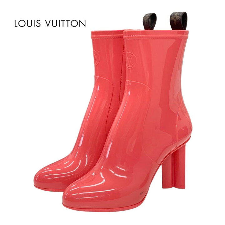 楽天市場】ルイヴィトン LOUIS VUITTON シルエットライン ブーツ 
